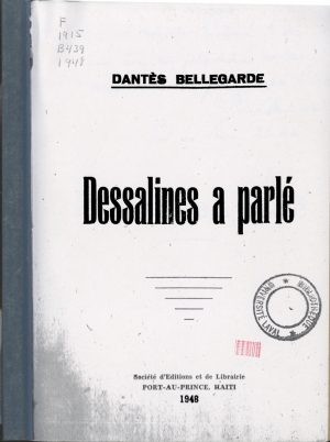 DESSALINES A PARLÉ